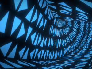 glowing pyramid 3D Модель