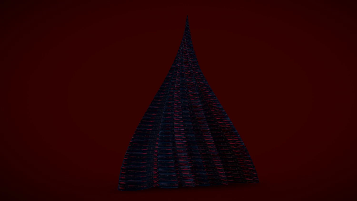 tube building alien crystal 2 3D Model .c4d .max .obj .3ds .fbx .stl .blend