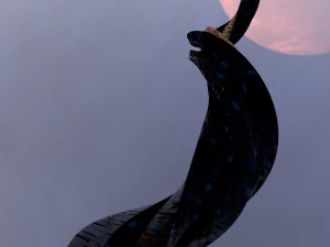 науково-фантастична вежа 1 3D Модель