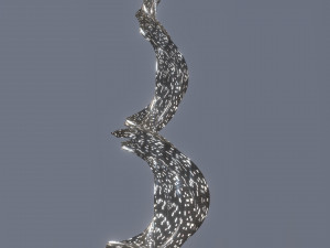 sci fi tower 4 Model 3D