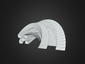 futuristic architecture 2 3D Model