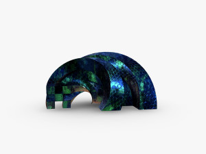 futuristic architecture 3 3D Model