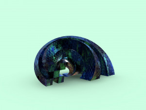 futuristic architecture 3 Modello 3D