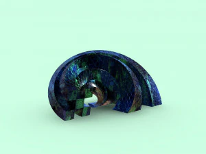 futuristic architecture 3 3D Model