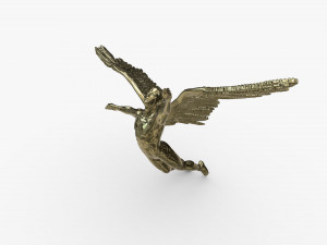 angel male model - gold 3D मॉडल