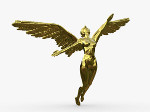 angel woman female model 3D Model