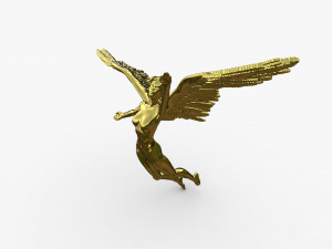 angel woman female model 3D Модель