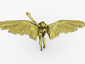 angel woman female model 3D Модель