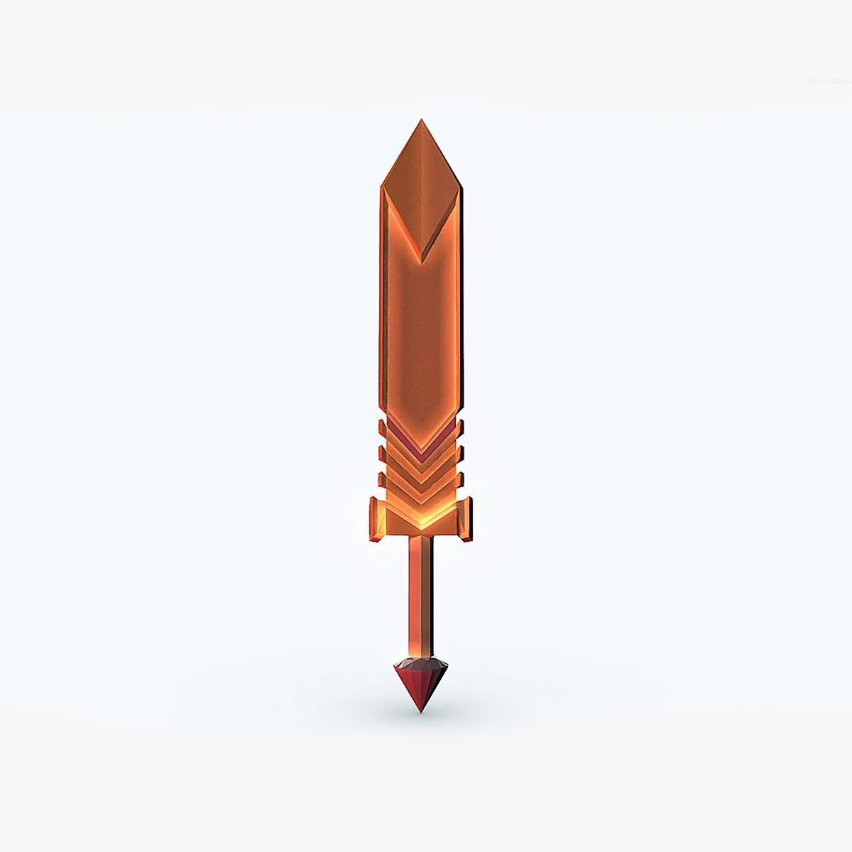 dwarf magic sword 3D Model .c4d .max .obj .3ds .fbx .stl .blend 