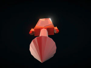 dwarf magic sword 3D Model