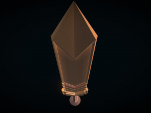 dwarf magic sword Modèle 3D