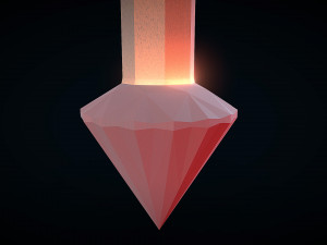dwarf magic sword Modèle 3D