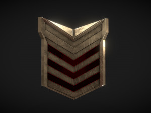 dwarf shield Modèle 3D