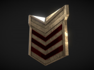 dwarf shield Modèle 3D