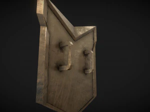 dwarf shield 3D Model