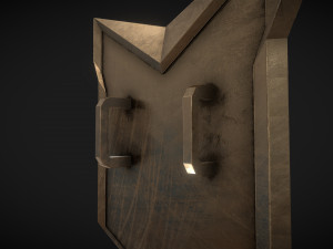 dwarf shield Modèle 3D