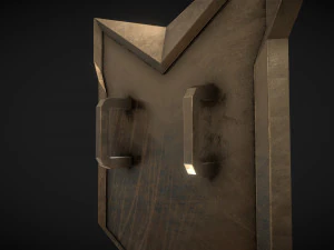 dwarf shield 3D Model