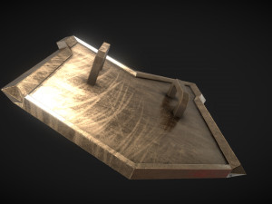 dwarf shield Modèle 3D