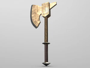 ax of war 3D Model