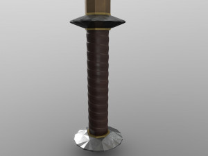 ax of war Modello 3D