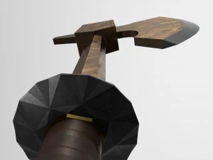 ax of war 3D Model