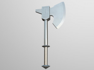 ax of war Modello 3D