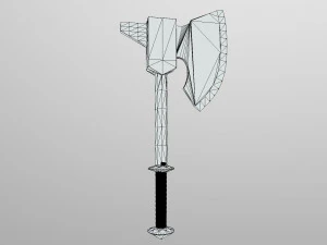 ax of war 3D Model