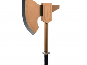 ax of war Modello 3D