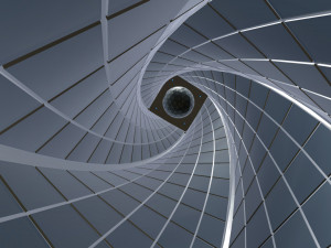 Futuristic Skyscraper 3D Model