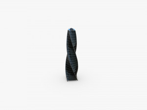 Futuristic Skyscraper 3D Model