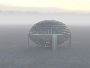 Ellipse building 3D Model