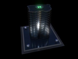 Art Skyscraper Modèle 3D