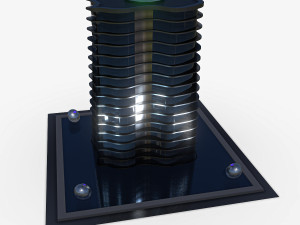 Art Skyscraper Modèle 3D