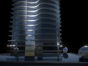 Art Skyscraper Modèle 3D