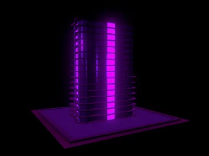 Art Skyscraper 3D Model