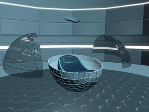 Hibernation Capsule 3D Model