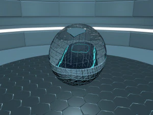 Hibernation Capsule 3D Model