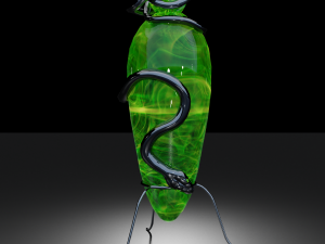 snake potion Model 3D