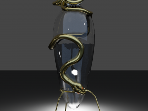 snake potion Model 3D