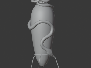 snake potion Model 3D
