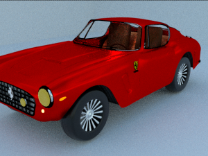ferrari 250 gt swb 3D 모델
