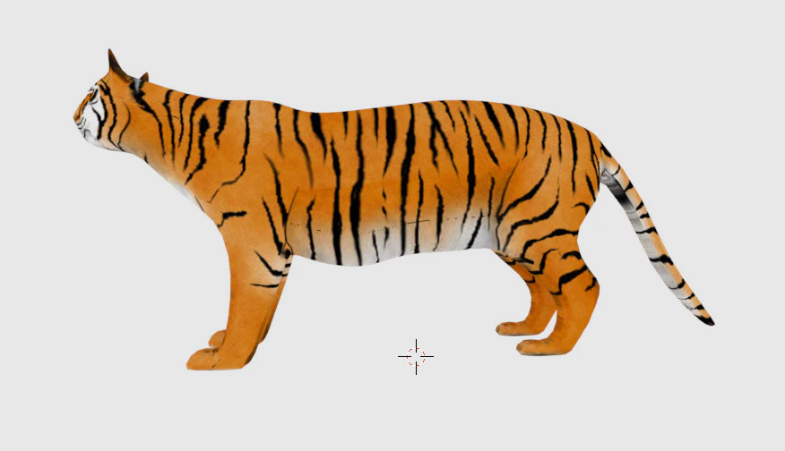 tigre de bengala indiano Modelo 3D .c4d .max .obj .3ds .fbx .stl .blend