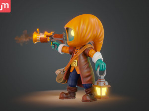 Dark Gunslinger 3D मॉडल
