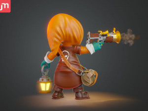 Dark Gunslinger 3D मॉडल