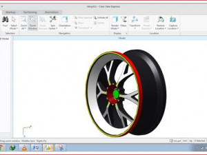 auto alloy wheel 3D 모델