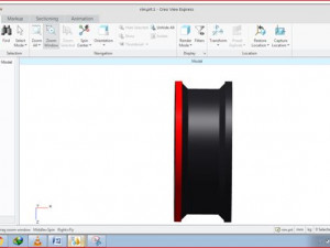 auto alloy wheel 3D 模型