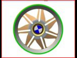 car alloy wheel 3D 모델
