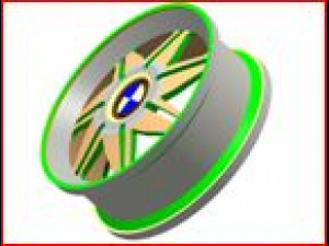 car alloy wheel 3D 模型