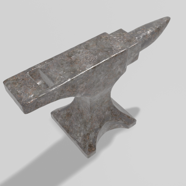 anvil Model 3D .c4d .max .obj .3ds .fbx .stl .blend 