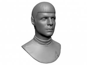 spock from star trek beyond 3D Print Model